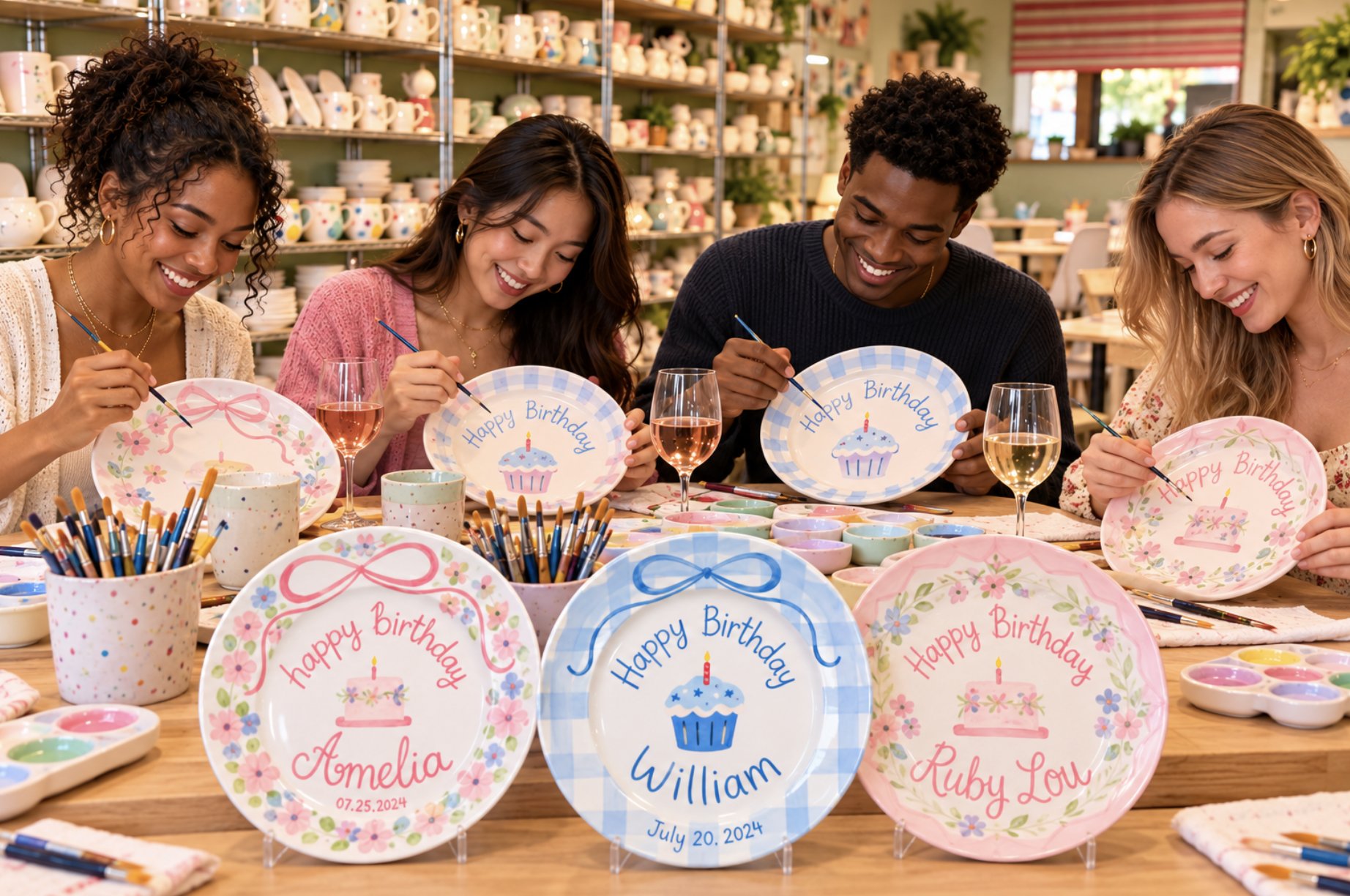 The Viral Birthday Plate Trend We’re Absolutely in Love With