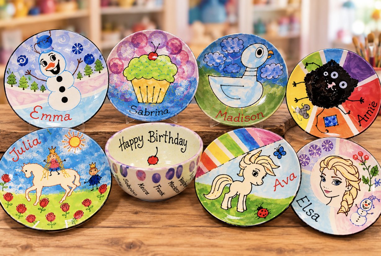 Story ‘n’ Paint: The Perfect Pottery Birthday Party for Little Artists