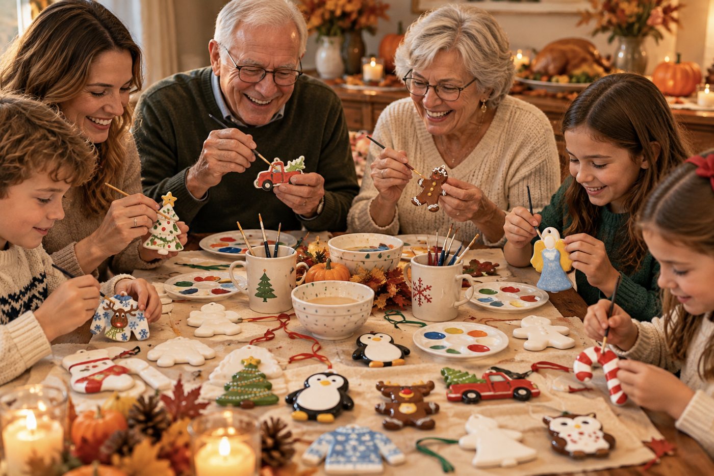 A New Thanksgiving Tradition: Pass the Paintbrush, Not Just the Gravy