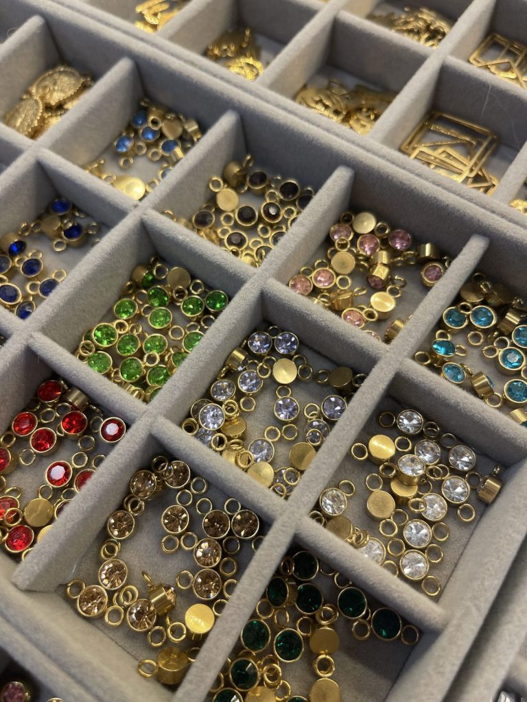 Birthstone charms in every color